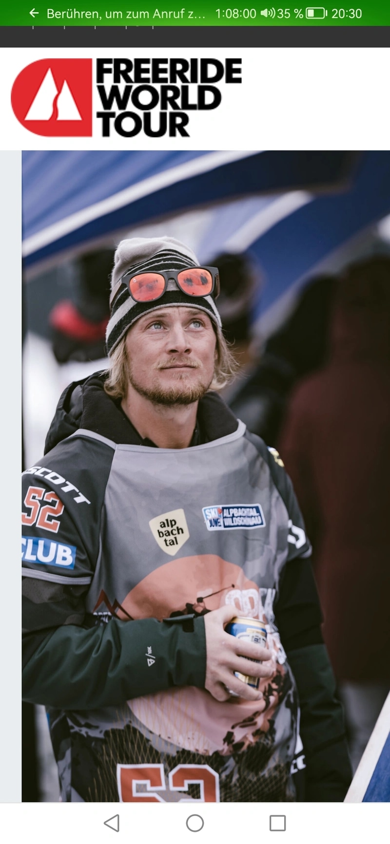 Freeride World Tour - Adrian Adelsberger